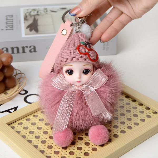 keychains lanyards cute big eyes doll pompom keychain real fur pendant for women bag car keyring phone fine jewelry accessories kids girl gi, Silver
keychains lanyards cute big eyes doll pompom keychain real fur pendant for women bag car keyring phone fine jewelry accessories kids girl gi, Silver