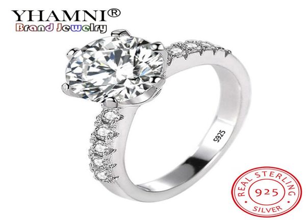 yhamni luxurious 2ct 8mm round cut moissanite gemstone wedding engagement rings for women 925 silver jewelry brand bridal ring r423135608, Slivery;golden
yhamni luxurious 2ct 8mm round cut moissanite gemstone wedding engagement rings for women 925 silver jewelry brand bridal ring r423135608, Slivery;golden