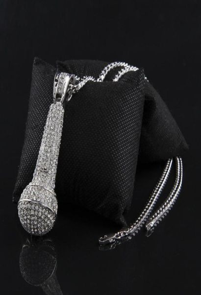 mens iced out pendant necklace fashion microphone pendant hip hop necklace jewelry gold cuban chain necklace3364330, Silver
mens iced out pendant necklace fashion microphone pendant hip hop necklace jewelry gold cuban chain necklace3364330, Silver