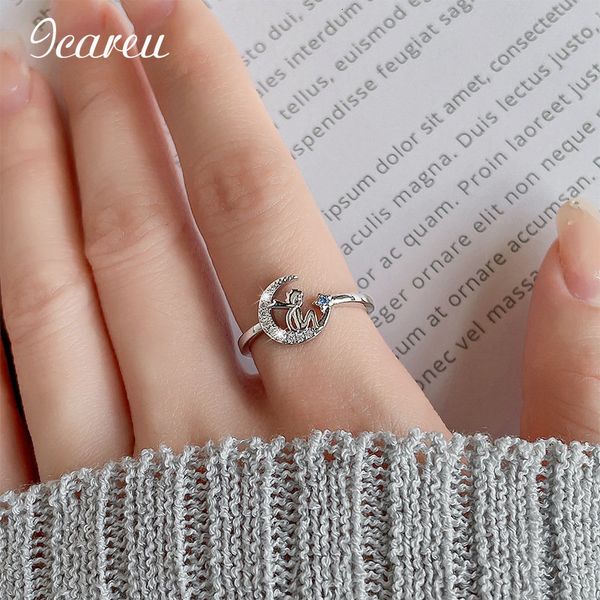 wedding rings korean fairy tale zircon crescent little prince ring open 925 silver plated moon star index finger gift for girlfriend 230710, Slivery;golden
wedding rings korean fairy tale zircon crescent little prince ring open 925 silver plated moon star index finger gift for girlfriend 230710, Slivery;golden