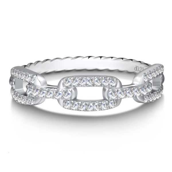 with side stones band for wowen engagement rings s925 sterling silver twist link ring d color vvsi diamond wedding fine jewelry 230710
with side stones band for wowen engagement rings s925 sterling silver twist link ring d color vvsi diamond wedding fine jewelry 230710