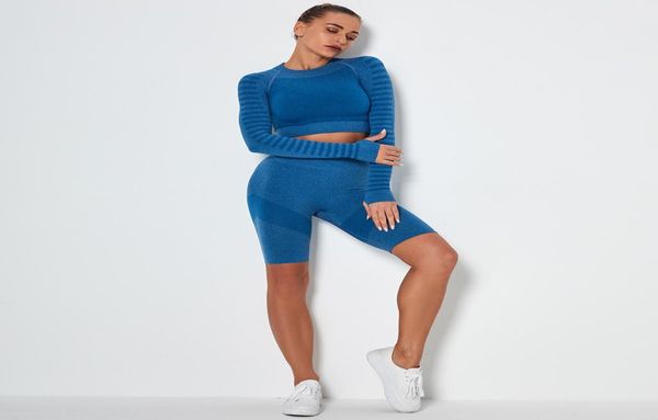 2020 women039s yoga set seamless sportswear 2 pieces set quick dry long sleeve sweat shirt crop high waist running shorts y7686249, White;black
2020 women039s yoga set seamless sportswear 2 pieces set quick dry long sleeve sweat shirt crop high waist running shorts y7686249, White;black