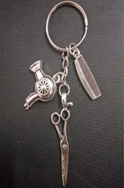 hairdryer comb scissors charm keyring hairdressers gift key ring key chain plating silver pendant keychain fast 7671883983, Slivery;golden 
hairdryer comb scissors charm keyring hairdressers gift key ring key chain plating silver pendant keychain fast 7671883983, Slivery;golden