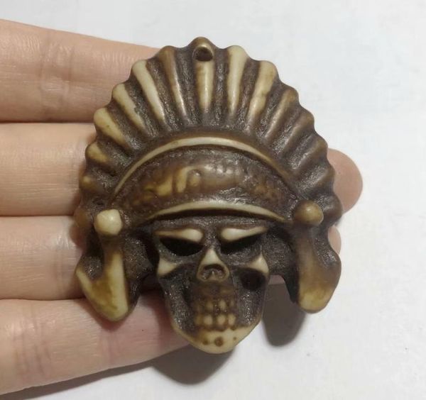 16 pcs yak bone necklace pendant charm men039s carve amulet chief simulation4458912, Silver
16 pcs yak bone necklace pendant charm men039s carve amulet chief simulation4458912, Silver