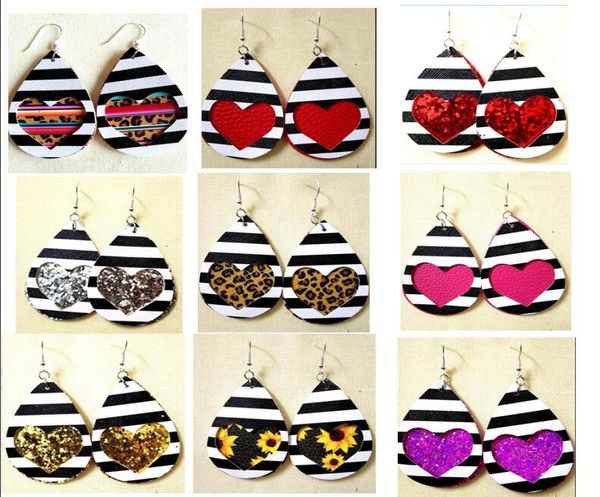 30pairs new simple water drop teardrop pu leather earrings for women3391369, Silver
30pairs new simple water drop teardrop pu leather earrings for women3391369, Silver