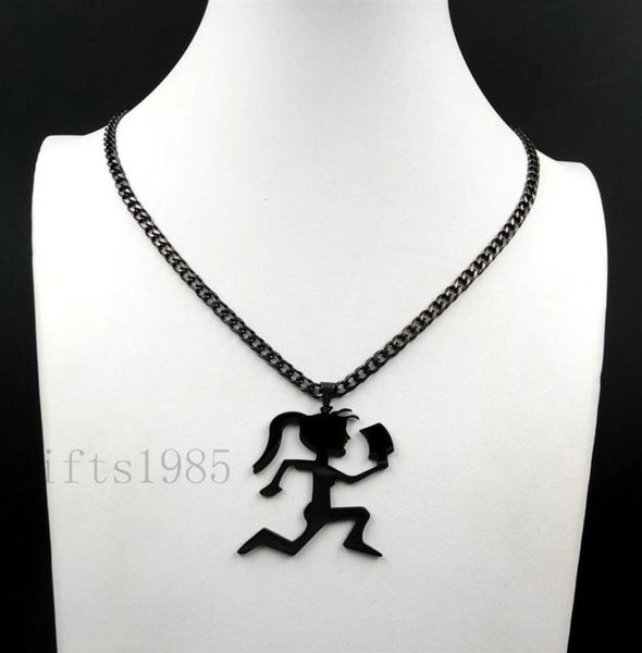mens large hiphop black hatchet girl stainless steel pendant cuban chain necklace juggalette279j5833718, Silver
mens large hiphop black hatchet girl stainless steel pendant cuban chain necklace juggalette279j5833718, Silver