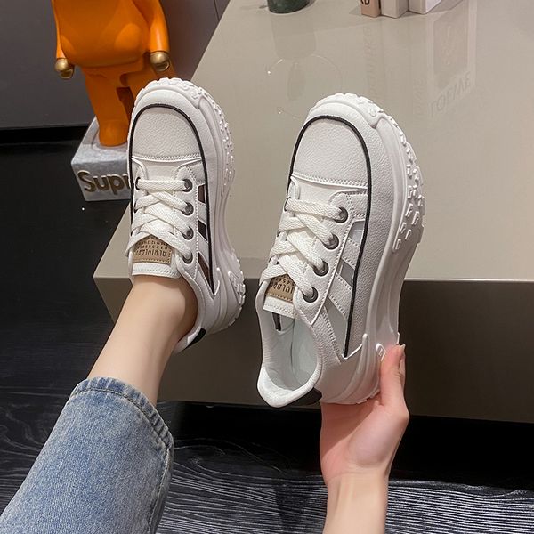 dress shoes 2023 summer lace up sneakers fashion mesh breathable thick soled running casual non slip wedge women vulcanized 230710, Black
dress shoes 2023 summer lace up sneakers fashion mesh breathable thick soled running casual non slip wedge women vulcanized 230710, Black