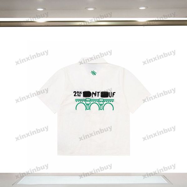 xinxinbuy men designer tee t shirt 23ss pocket paris tower embroidery short sleeve cotton women black blue white xs-2xl, Black;brown
xinxinbuy men designer tee t shirt 23ss pocket paris tower embroidery short sleeve cotton women black blue white xs-2xl, Black;brown