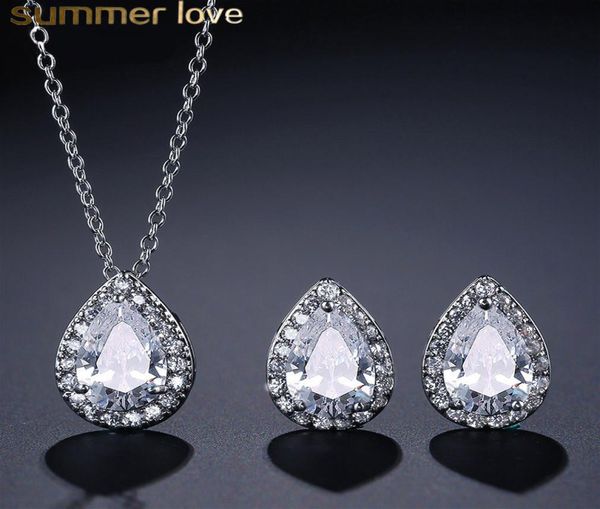 elegant zircon water drop earrings necklace bridal jewelry set cubic zircon necklace and earrings jewellery set for wo9253444, Silver
elegant zircon water drop earrings necklace bridal jewelry set cubic zircon necklace and earrings jewellery set for wo9253444, Silver
