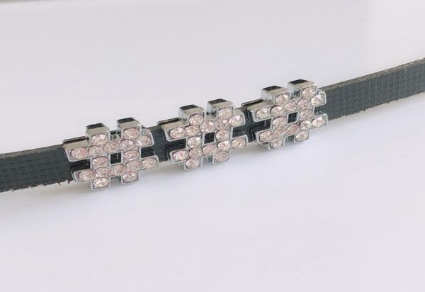 10pcs 8mm clear rhinestone symbol slide charms beads fit 8mm pet collar belts phone strips bracelets1560677, Bronze;silver
10pcs 8mm clear rhinestone symbol slide charms beads fit 8mm pet collar belts phone strips bracelets1560677, Bronze;silver