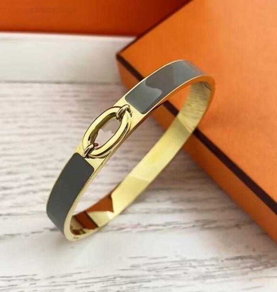 luxury brand designer bracelet her max classic h 18k bangle gold mens enamel bracelet women birthday mother' day jewelry holiday gifts, Black
luxury brand designer bracelet her max classic h 18k bangle gold mens enamel bracelet women birthday mother' day jewelry holiday gifts, Black