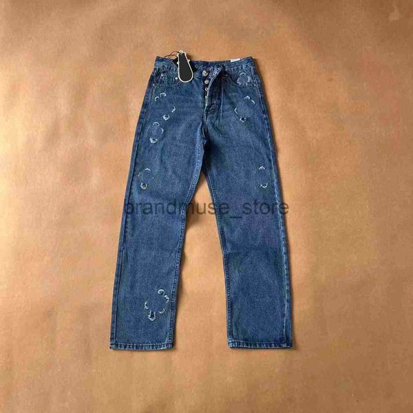 men's pants men's pants mens jeans designer make old washed chrome straight trousers heart prints women men long style j230711, Black
men's pants men's pants mens jeans designer make old washed chrome straight trousers heart prints women men long style j230711, Black