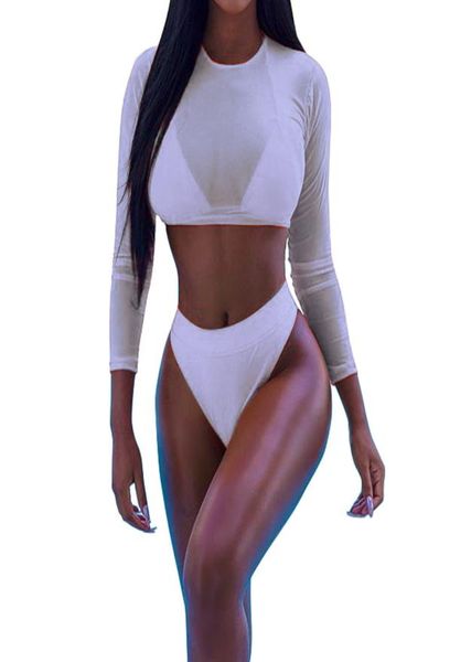 womens high waist rash guard swimwear long sleeve 3pcs swimsuit fancinating 2018 fashion tankini feminino biquini mujer070 y6456848, White;black
womens high waist rash guard swimwear long sleeve 3pcs swimsuit fancinating 2018 fashion tankini feminino biquini mujer070 y6456848, White;black