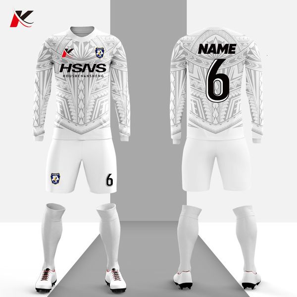 men's tracksuits custom sublimation 100% polyester football uniform training soccer jersey set winter outdoor long sleeve soccer unifor, Gray
men's tracksuits custom sublimation 100% polyester football uniform training soccer jersey set winter outdoor long sleeve soccer unifor, Gray