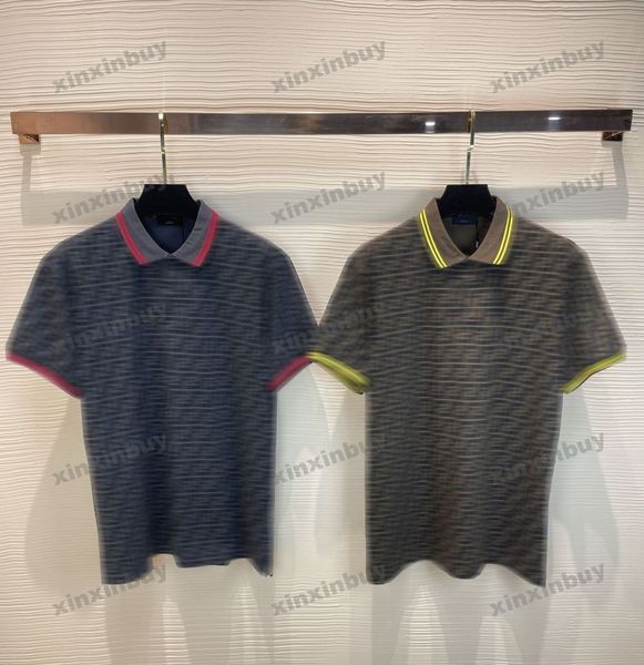 xinxinbuy men designer tee t shirt 23ss double letter print polo short sleeve cotton women black blue red m-3xl, Black;brown
xinxinbuy men designer tee t shirt 23ss double letter print polo short sleeve cotton women black blue red m-3xl, Black;brown