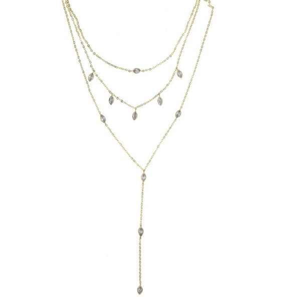 2018 fashion three layers tiny tear water drop long chain necklaces for women ladies pave shiny cz luxury weddin9742033, Silver
2018 fashion three layers tiny tear water drop long chain necklaces for women ladies pave shiny cz luxury weddin9742033, Silver