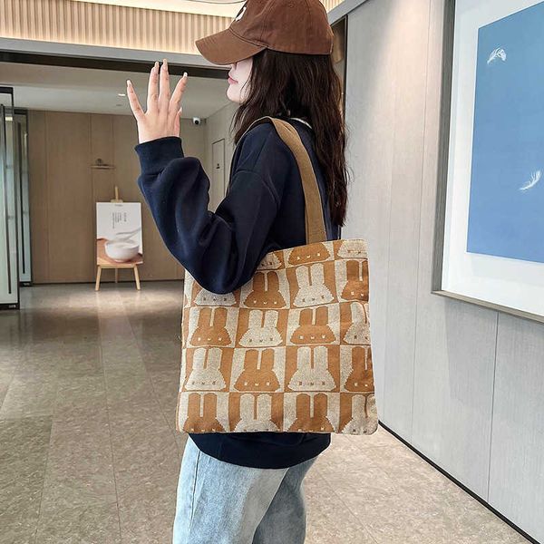 woven tote bag for large women cute rabbit knitted one shoulder temperament small group work class commuter bag
woven tote bag for large women cute rabbit knitted one shoulder temperament small group work class commuter bag