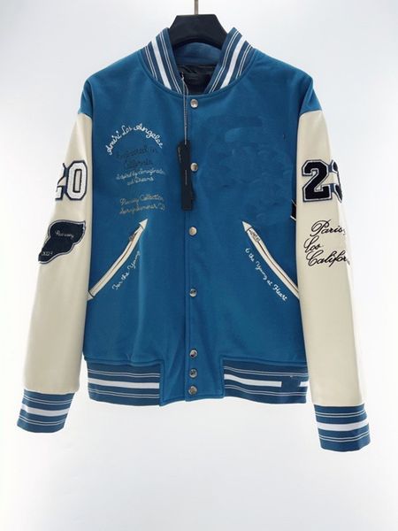 cotton designer jackets mens windbreaker varsity mens baseball hip hop harajuku letter patchwork leather embroidery streetwear men coats, Black;brown
cotton designer jackets mens windbreaker varsity mens baseball hip hop harajuku letter patchwork leather embroidery streetwear men coats, Black;brown