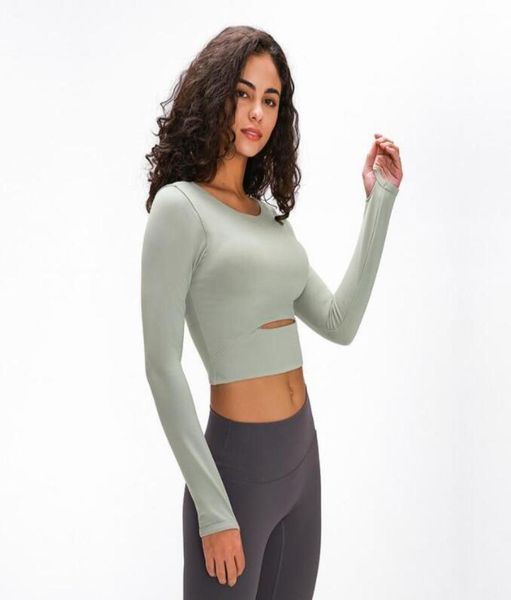 luyogasports outfit sports women gym fitness clothes longsleeved tshirt padded half length lu bra running slim athletic yoga 752674, White;red
luyogasports outfit sports women gym fitness clothes longsleeved tshirt padded half length lu bra running slim athletic yoga 752674, White;red