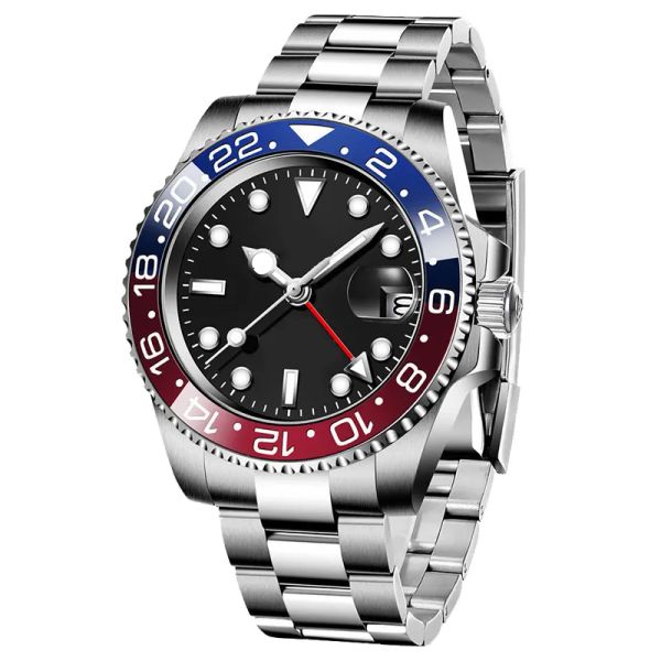 watch for men mens watches automatic mechanical 40mm batman watch 2813 movement 904 stainless steel ceramic sapphire luminous wristwatches m, Slivery;brown
watch for men mens watches automatic mechanical 40mm batman watch 2813 movement 904 stainless steel ceramic sapphire luminous wristwatches m, Slivery;brown