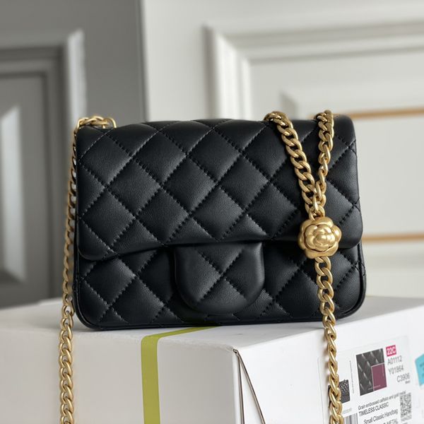 10a retro mirror quality designer flap bag 18cm genuine leather chain bag luxury shoulder bag with box c076
10a retro mirror quality designer flap bag 18cm genuine leather chain bag luxury shoulder bag with box c076
