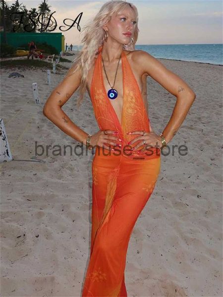 basic casual dresses fsda print ruffles low cut beach maxi dress summer women halter neck backless bodycon long dresses holiday outfits j230, Black;gray
basic casual dresses fsda print ruffles low cut beach maxi dress summer women halter neck backless bodycon long dresses holiday outfits j230, Black;gray