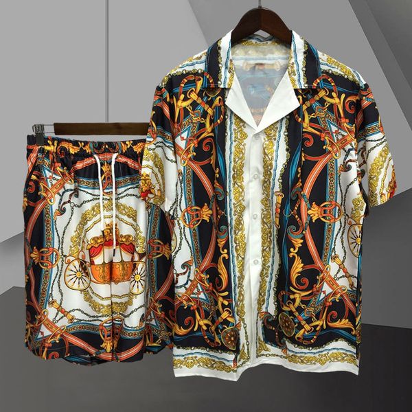 men's tracksuits summer men tracksuits streetwear fashion brand leisure pattern digital print short sleeve loose shirt set camiseta hom, Gray
men's tracksuits summer men tracksuits streetwear fashion brand leisure pattern digital print short sleeve loose shirt set camiseta hom, Gray