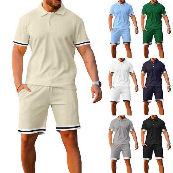 2023 plus size youth mens tracksuits designer polo collar buckle panel short sleeve shorts sports suit summer outfits, Gray
2023 plus size youth mens tracksuits designer polo collar buckle panel short sleeve shorts sports suit summer outfits, Gray