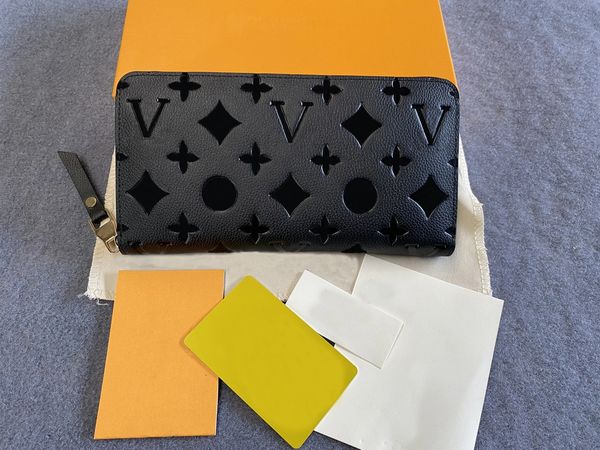 embossing fashion women wallet black empreinte clutch lady ladies long wallet pu leather single zipper wallets classical coin purse card hol, Red;black
embossing fashion women wallet black empreinte clutch lady ladies long wallet pu leather single zipper wallets classical coin purse card hol, Red;black