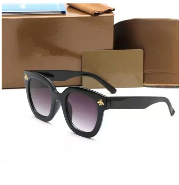 little bee fashion designer sunglasses for men and women outdoor travel g glasses, White;black
little bee fashion designer sunglasses for men and women outdoor travel g glasses, White;black