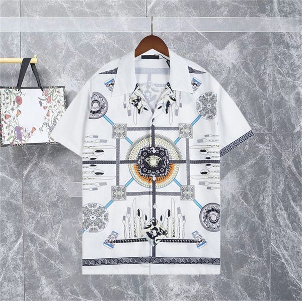 new fashion hawaii floral print beach shirts men's designer silk bowling shirt casual hawaiian shirts men summer blouse short sleeve lo, White;black
new fashion hawaii floral print beach shirts men's designer silk bowling shirt casual hawaiian shirts men summer blouse short sleeve lo, White;black