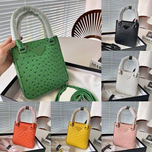mini tote women designer bag luxurys handbag ostrich pattern totes fashion shoulder purses crossbody 230715
mini tote women designer bag luxurys handbag ostrich pattern totes fashion shoulder purses crossbody 230715