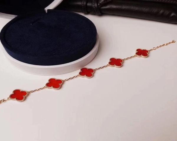 2021 have stamp chain fashion four leaf clover 5 colors link bracelets 18k gold for women girls valentine039s jewe3491615, Black
2021 have stamp chain fashion four leaf clover 5 colors link bracelets 18k gold for women girls valentine039s jewe3491615, Black