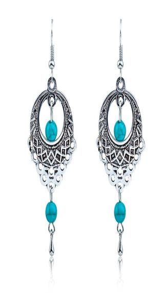 fashion vintage tassel earrings luxury alloy turquoise stone water drop dangle earring bohemian women jewelry drop earrings5616550, Silver
fashion vintage tassel earrings luxury alloy turquoise stone water drop dangle earring bohemian women jewelry drop earrings5616550, Silver