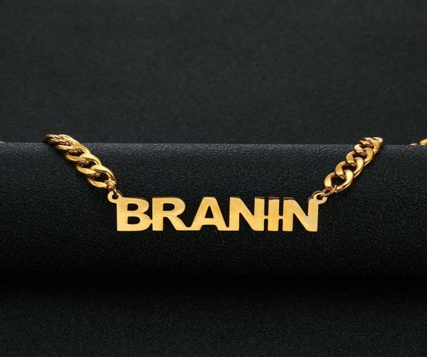 name necklace stainless steel choker gold color personalized nameplated necklaces pendants custom jewelry women man gift9165909, Silver
name necklace stainless steel choker gold color personalized nameplated necklaces pendants custom jewelry women man gift9165909, Silver