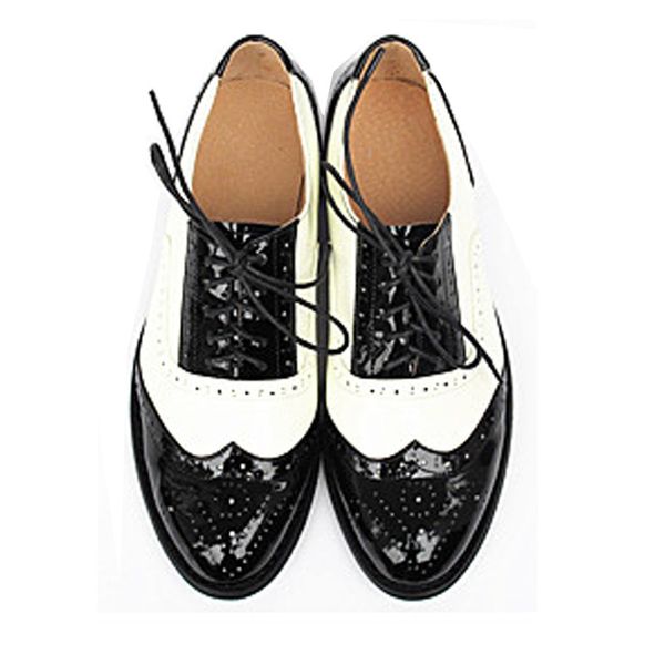 dress shoe's leather summer platform sneakers flat casual oxford shoes loafers moccasins spring vintage for woman trend 230710, Black
dress shoe's leather summer platform sneakers flat casual oxford shoes loafers moccasins spring vintage for woman trend 230710, Black