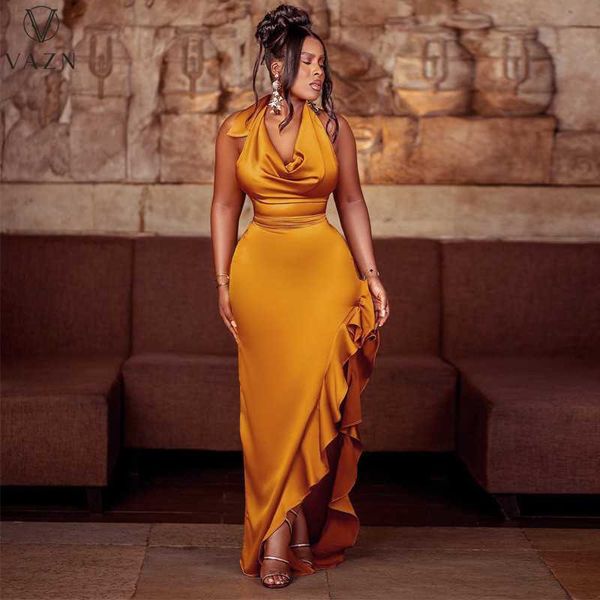 urban dresses vazn 2023 new luxury designer young club ruffles sweet halter off shoulder backless women high waist spit maxi dress l230711, White;black
urban dresses vazn 2023 new luxury designer young club ruffles sweet halter off shoulder backless women high waist spit maxi dress l230711, White;black