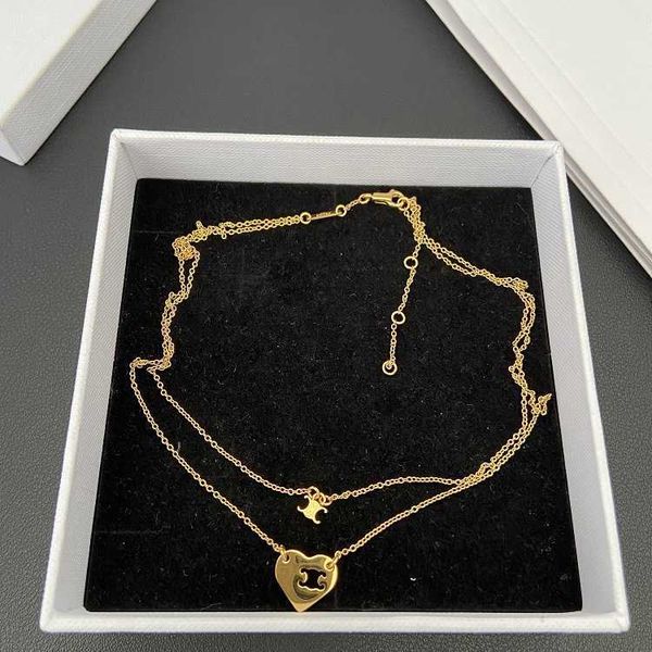 star moon ce arc de triomphe series love double chain simple street model star necklace, Silver
star moon ce arc de triomphe series love double chain simple street model star necklace, Silver