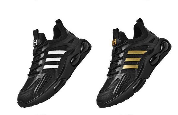 men's casual shoes stitching mesh breathable sneakers men's air cushion shoes fashion men's shoes, Black
men's casual shoes stitching mesh breathable sneakers men's air cushion shoes fashion men's shoes, Black