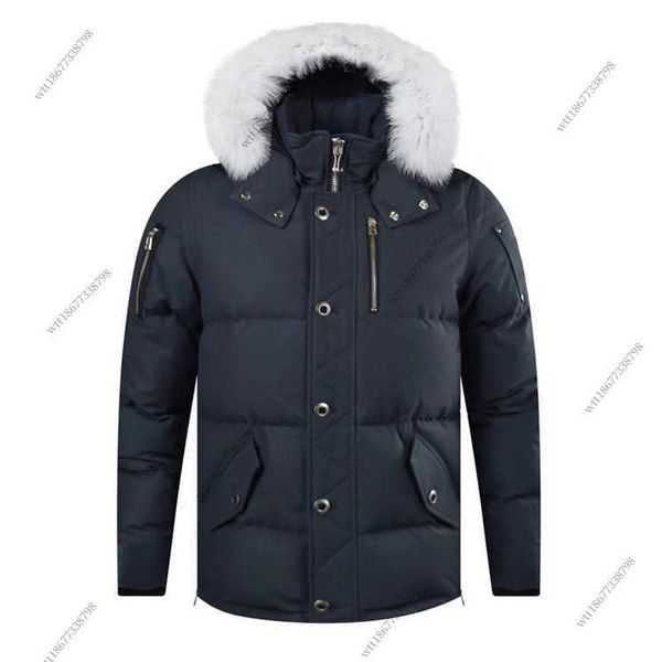 fashion palm moose men's 3q down jacket canada fox fur trim hood winter water risistent coat, Black
fashion palm moose men's 3q down jacket canada fox fur trim hood winter water risistent coat, Black