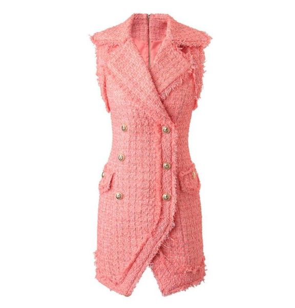 women runway dresses sleeveless lion head golden button double breasted female elegant slim blazer dress ol business 3327550, Black
women runway dresses sleeveless lion head golden button double breasted female elegant slim blazer dress ol business 3327550, Black