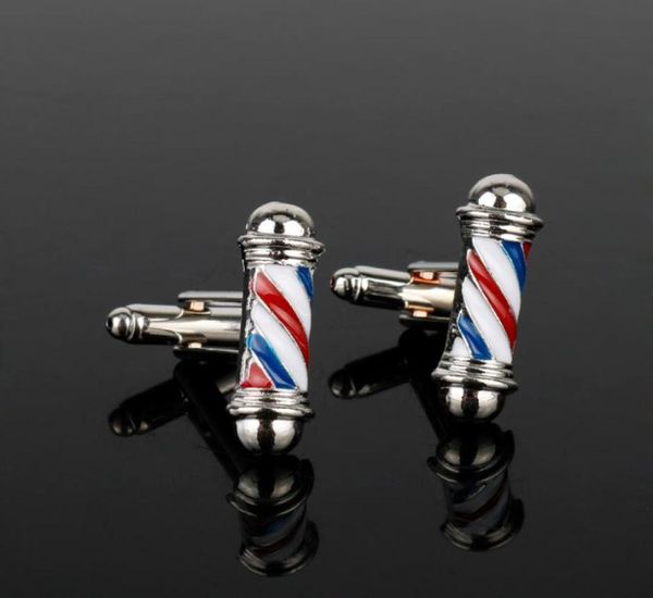 dongsheng tie clips cufflink series barber shop barber pole cufflinks men shirt cuff buttons jewelry cufflinks new accessories8881931, Silver
dongsheng tie clips cufflink series barber shop barber pole cufflinks men shirt cuff buttons jewelry cufflinks new accessories8881931, Silver