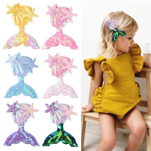 cute starfish sequin mermaid princess baby bb clips girls hairpin hair clip kids headwear children hair accessories, Slivery;white
cute starfish sequin mermaid princess baby bb clips girls hairpin hair clip kids headwear children hair accessories, Slivery;white