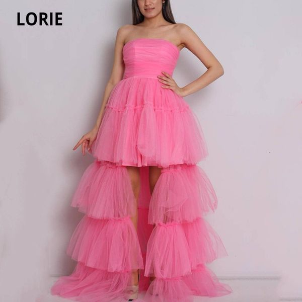 urban dresses lorie princess prom dresses strapless 3 tiered tulle high low evening gown custom made celebrity party dress for graduation 23, White;black
urban dresses lorie princess prom dresses strapless 3 tiered tulle high low evening gown custom made celebrity party dress for graduation 23, White;black