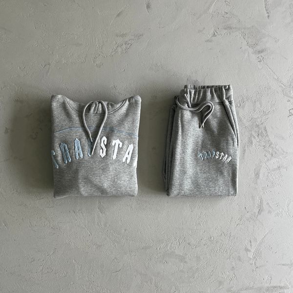 trapstar tracksuits irongate chenille arched hooded tracksuit - gray/blue/white stitching embroidered letter suit men's jogging suit
trapstar tracksuits irongate chenille arched hooded tracksuit - gray/blue/white stitching embroidered letter suit men's jogging suit