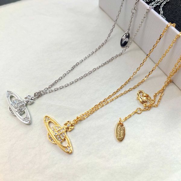 personalized western empress dowager full diamond saturn alternative network red versatile necklace small fragrance wind different dimension, Silver
personalized western empress dowager full diamond saturn alternative network red versatile necklace small fragrance wind different dimension, Silver