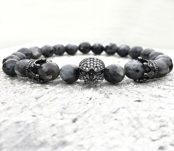 men skull charm bracelets india labradorite 8mm natural stone light beads european buddha bracelet for men handmade bracelets7716749, Black
men skull charm bracelets india labradorite 8mm natural stone light beads european buddha bracelet for men handmade bracelets7716749, Black