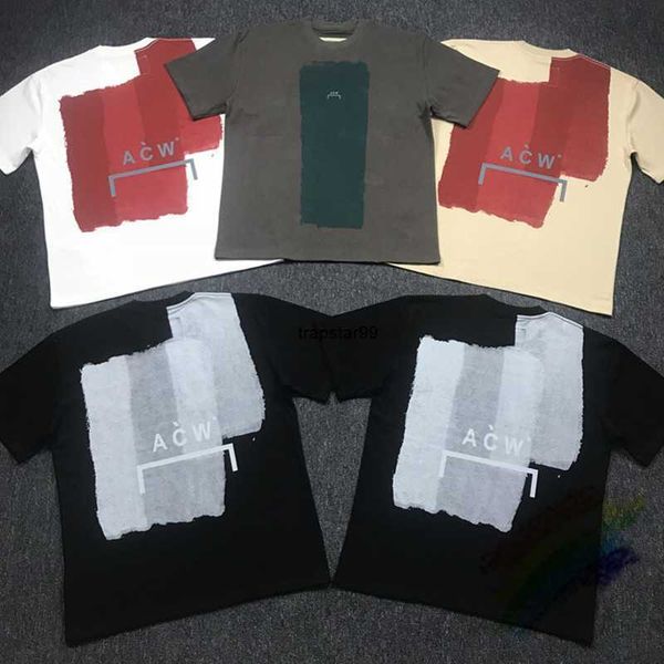 2023 mens womens designer t shirt paint tee men women 1 quality short sleeve casual t shirt real pics, White;black 
2023 mens womens designer t shirt paint tee men women 1 quality short sleeve casual t shirt real pics, White;black
