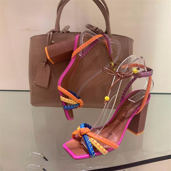 sandals 2023 brazil fashion luxury twist woven color blocking designer women's shoes thick with high heel female casual, Black
sandals 2023 brazil fashion luxury twist woven color blocking designer women's shoes thick with high heel female casual, Black