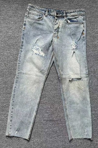 ksubi jeans exclusive genuine edition australian men's spring summer washed and jeans with worn-out holes slim fitting elastic, Blue
ksubi jeans exclusive genuine edition australian men's spring summer washed and jeans with worn-out holes slim fitting elastic, Blue